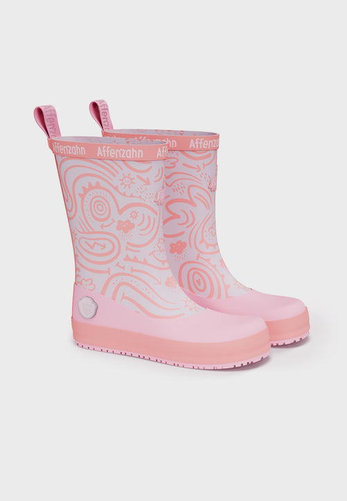 Affenzahn gummistøvle - Plashy Unicorn - Lyserød