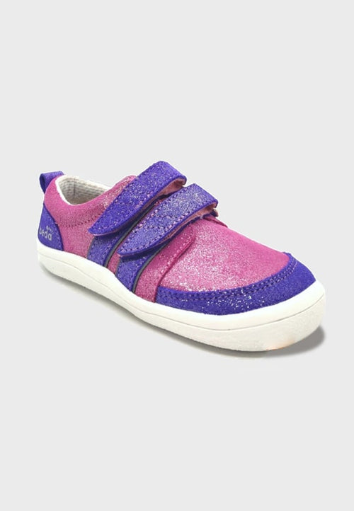 Beda low-cut Sneaker - Vivien Glimmer - Læder - Barfodssko