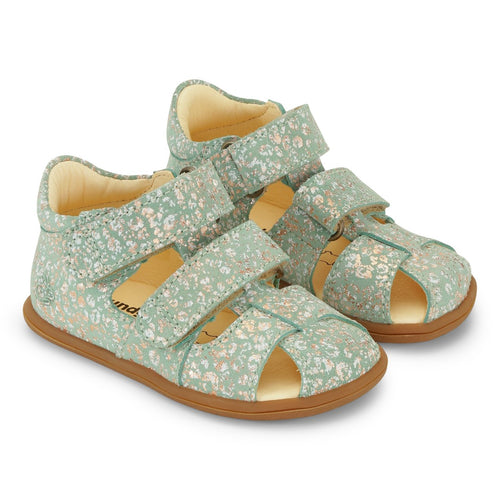 Bundgaard sandal Balder Mint Shell - Læder - Mint Golden Shine