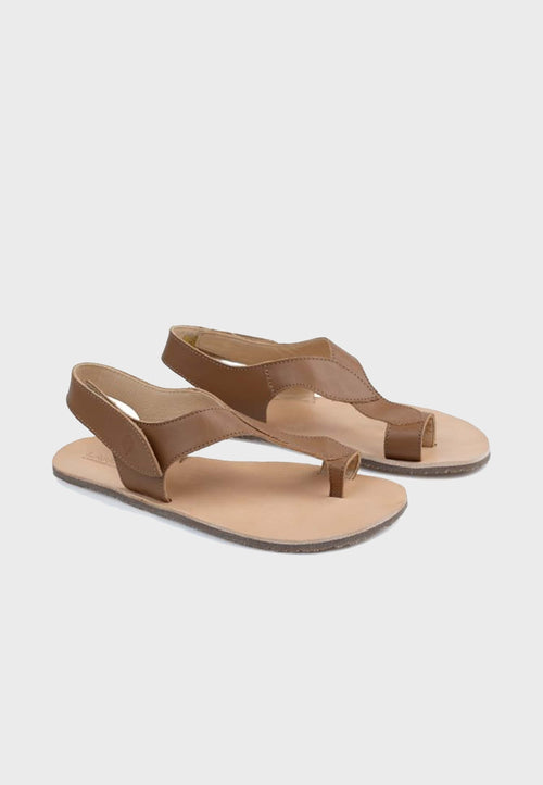 Lang.S/Tikki Soul Cinnamon sandal - Brun