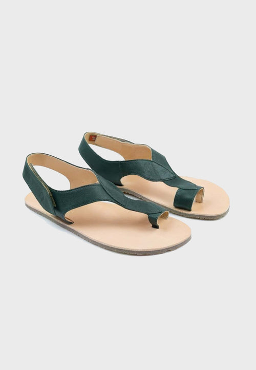 Lang.S/Tikki Soul Evergreen sandal - Mørkegrøn