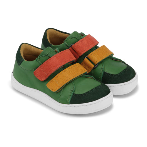 Bundgaard Buster II sneakers - Læder - Grøn multifarve