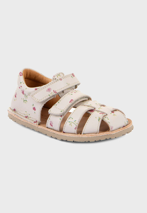 Froddo barefoot sandal Flexy F - Læder - Lys/Blomster
