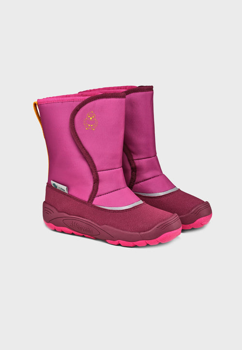 Affenzahn Snowboot Vegan Freezy - Bird - Lyserød