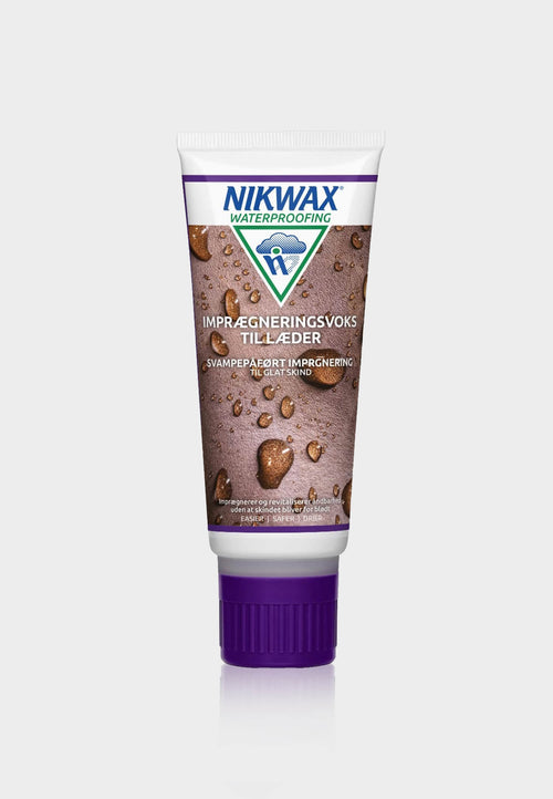 Nikwax vandbaseret Lædercreme - Imprægneringsvoks til nappa /glat skind