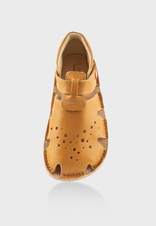 Lang.S by Tikki - Aranya Ocre sandal - Mustard/Brun