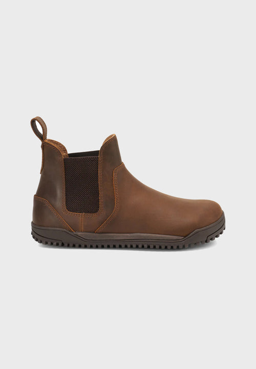 Xero Shoes Ridgeway - Chelsea støvle i læder - Brun