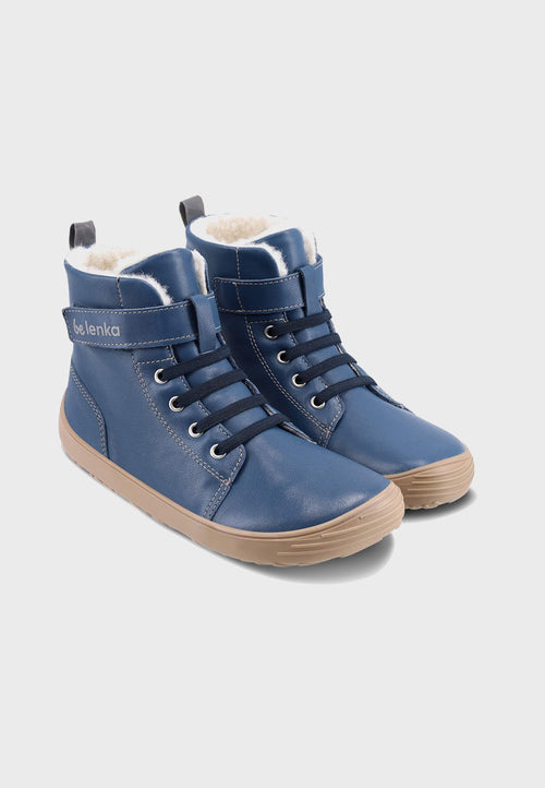 Be Lenka Kids vinterstøvle Winter - Ocean Blue