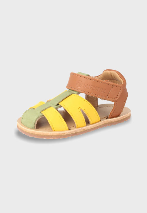 bLifestyle Sandal 'Belliana' - Læder - Brun multifarvet