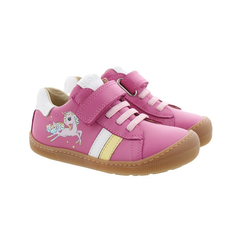 Koel Shoes low-cut Dakota sneaker - Læder - Pink enhjørning