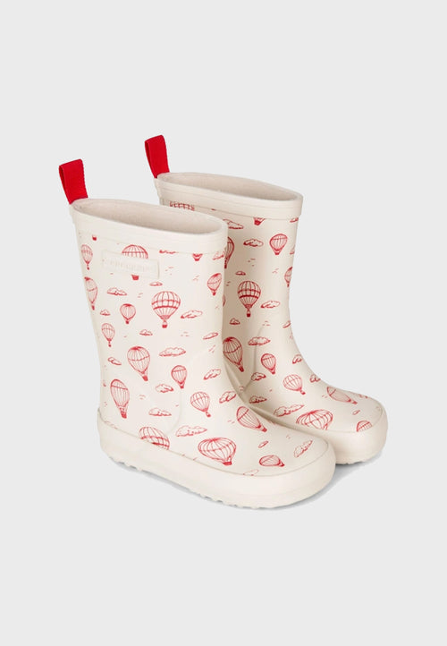 Bundgaard Gummistøvle Charly - Naturgummi - Lyserød luftballon