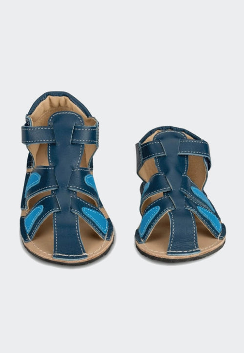 Zeazoo sandal Goby Navy - Læder - Mørkeblå og blå