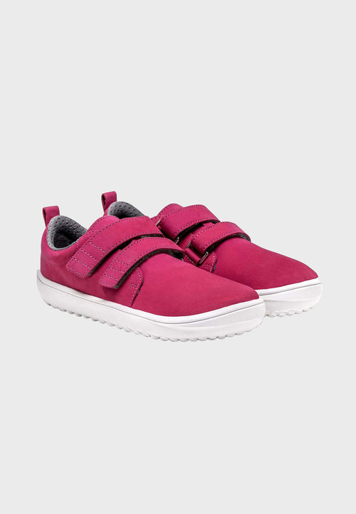 Be Lenka Kids Jolly low-cut sneakers - Dark Pink - Barfodssko