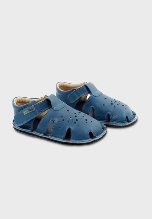 Tikki Kids Aranya Blue - Læder sandal - Blå